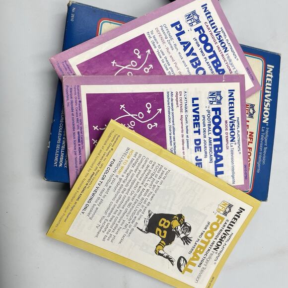 NFL Football Intellivision Game - Boxed, Manual Included! - Picture 10 of 13